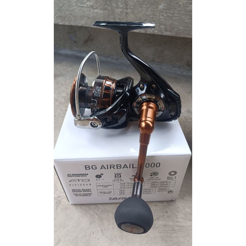 daiwa bg airbail 5000 like new