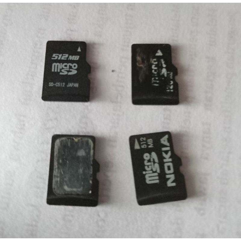 Memory Card MicroSD 128MB 256MB 512MB 1GB Kartu Memori
