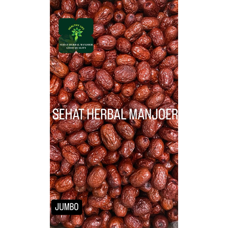 

ANG CO / ANGCO / HONG ZAO / KURMA MERAH SIZE JUMBO, BESAR, SEDANG, KECIL 100gr - 250gr