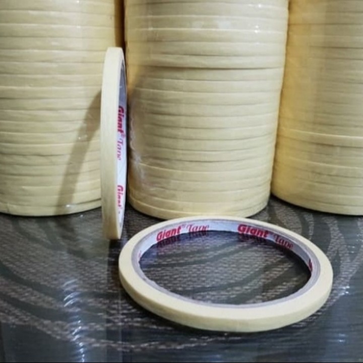 Lakban Kertas - Masking Tape - Isolasi Kertas 6mm