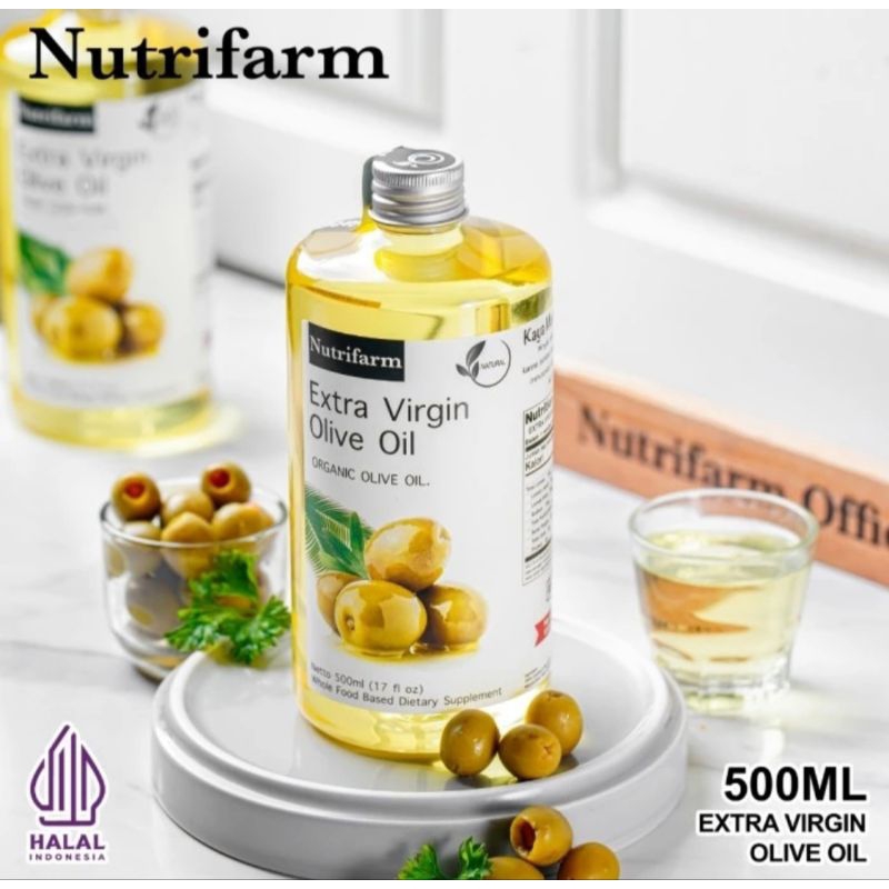 

500ml NUTRIFARM EXTRA VIRGIN OLIVE OIL MINYAK ZAITUN MURNI