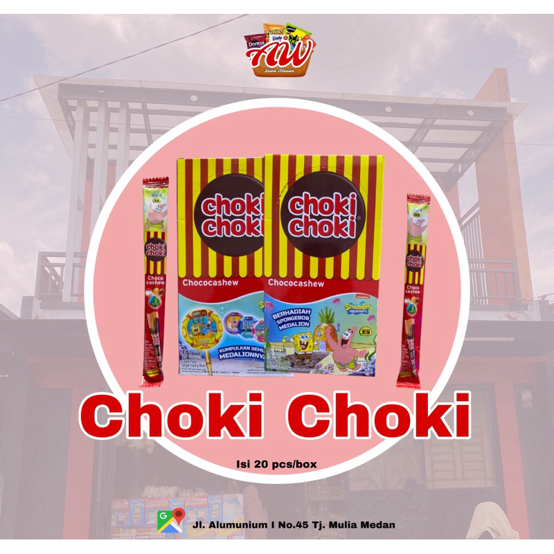 

Choki Choki Chococashew 180 gram