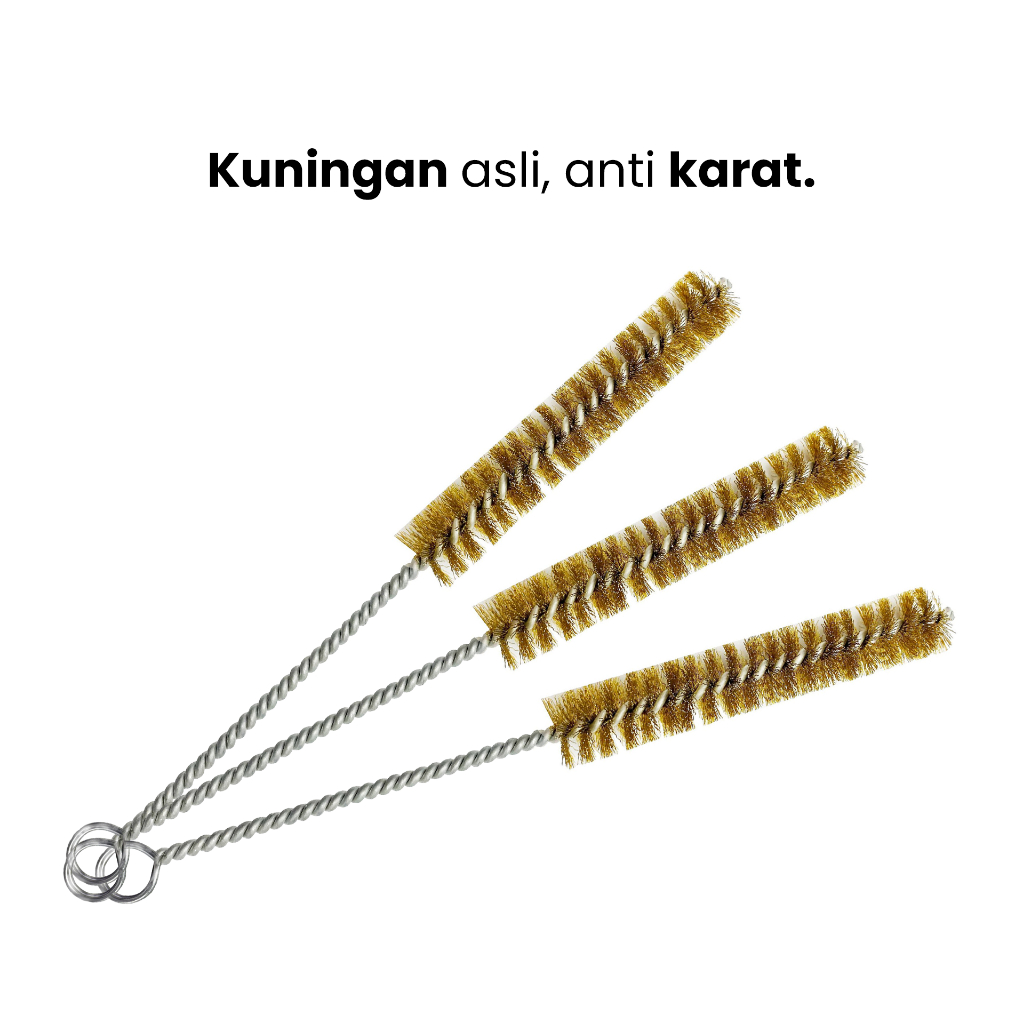 Sikat Cincin / Sikat Bulat Kawat Kuningan JunDW