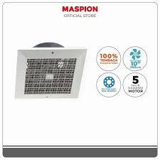 MASPION CEF-25 KIPAS ANGIN HISAP 10 inch (25cm) / CEILING EXHAUST FAN MASPION CEF 25