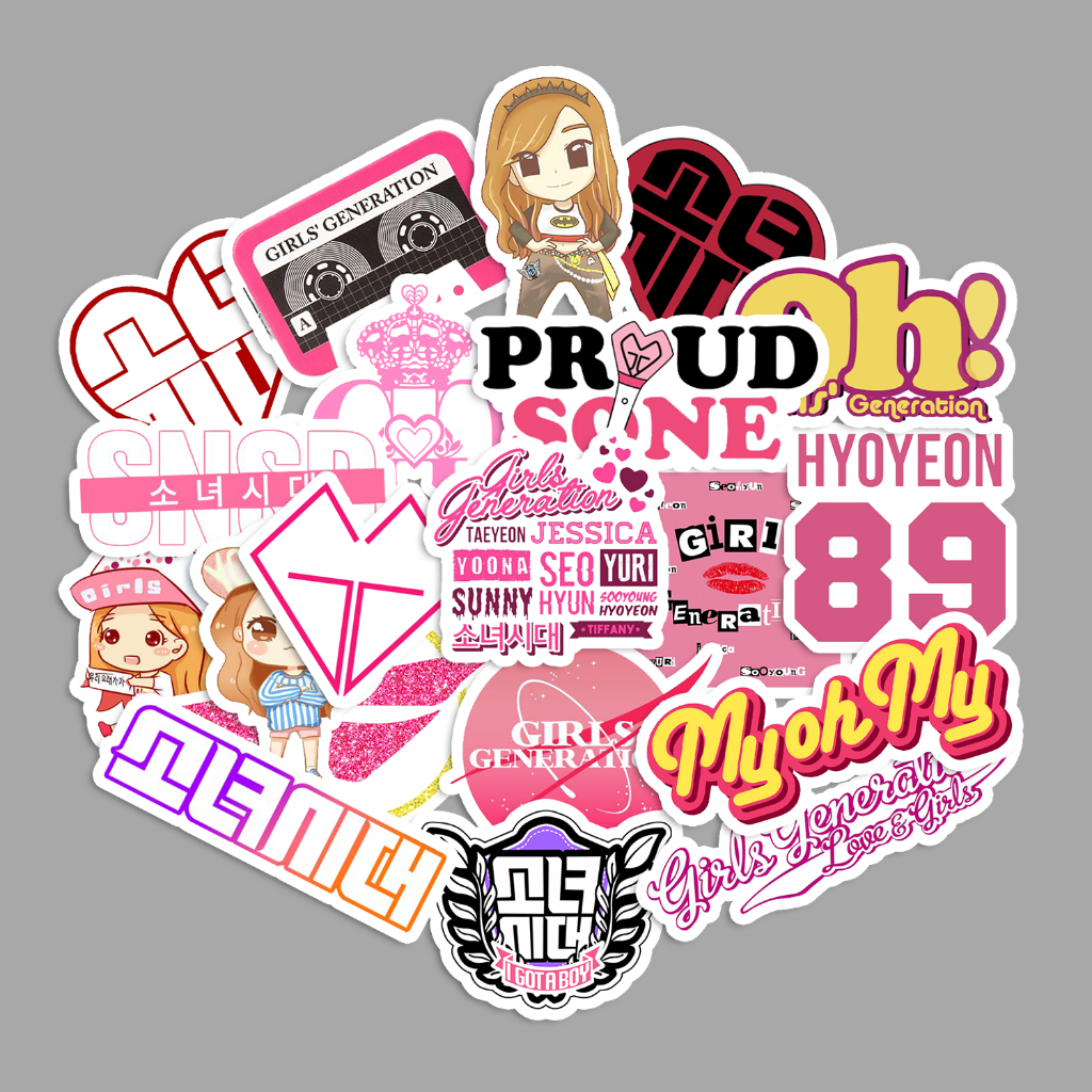 STICKER PACK - GIRLS' GENERATION SNSD | STICKER KOPER STICKER TUMBLER STICKER LAPTOP HELM