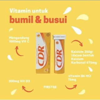 CDR untuk Ibu Hamil dan Menyusui isi 10 tablet