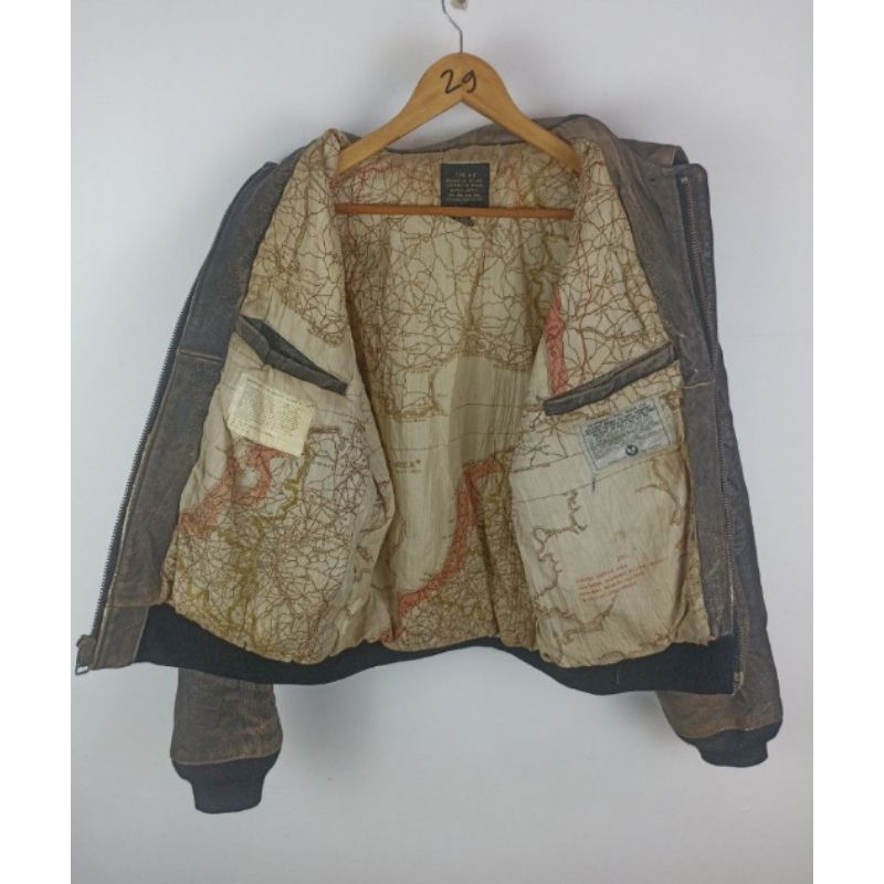 vintage Avirex A2 Leather jacket