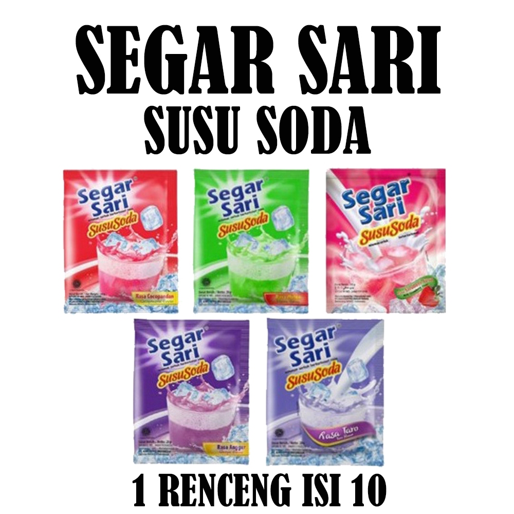 

SEGAR SARI SUSU SODA RENCENG ISI 10