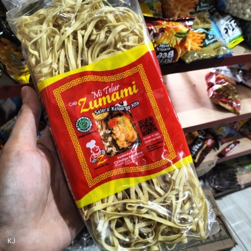 

mi telur gepeng kemasan 200 gram/mi telur zumani