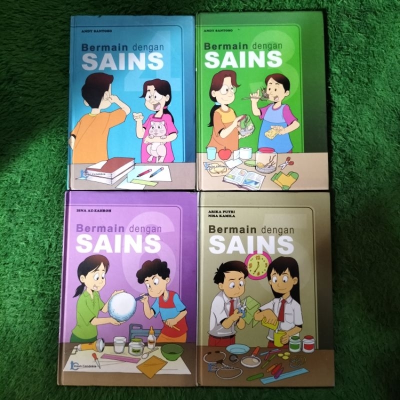 ORIGINAL BUKU ENSIKLOPEDIA PENGETAHUAN BERMAIN DENGAN SAINS JILID 3 4 5 6