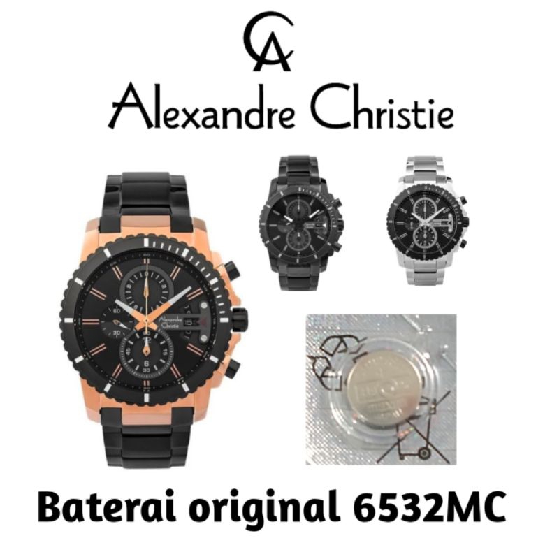 Baterai original Alexandre Christie 6532mc