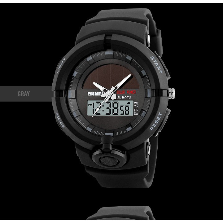 SKMEI 1275 Original Jam Tangan Dual Time Pria Tahan Air