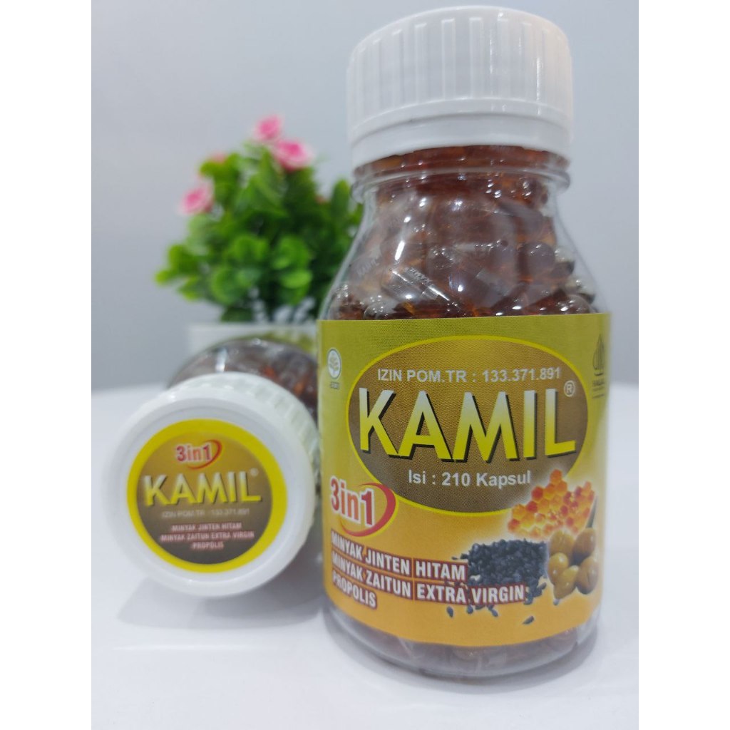 OBAT HERBAL KAMIL 3 IN 1 210 KAPSUL