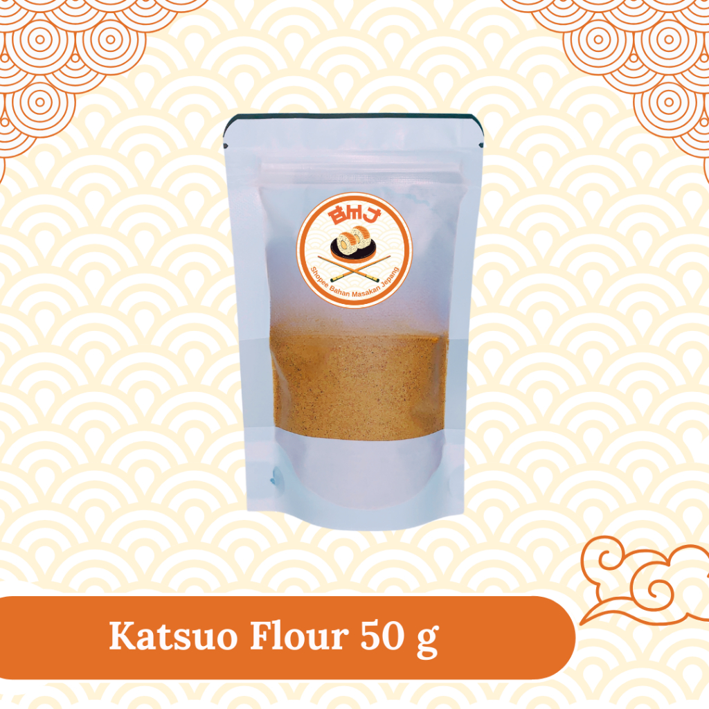 

KATSUO FLOUR Tepung Ikan Cakalang 50 g Halal │ Bubuk Halus Katsuobushi │ Bonito Floor.