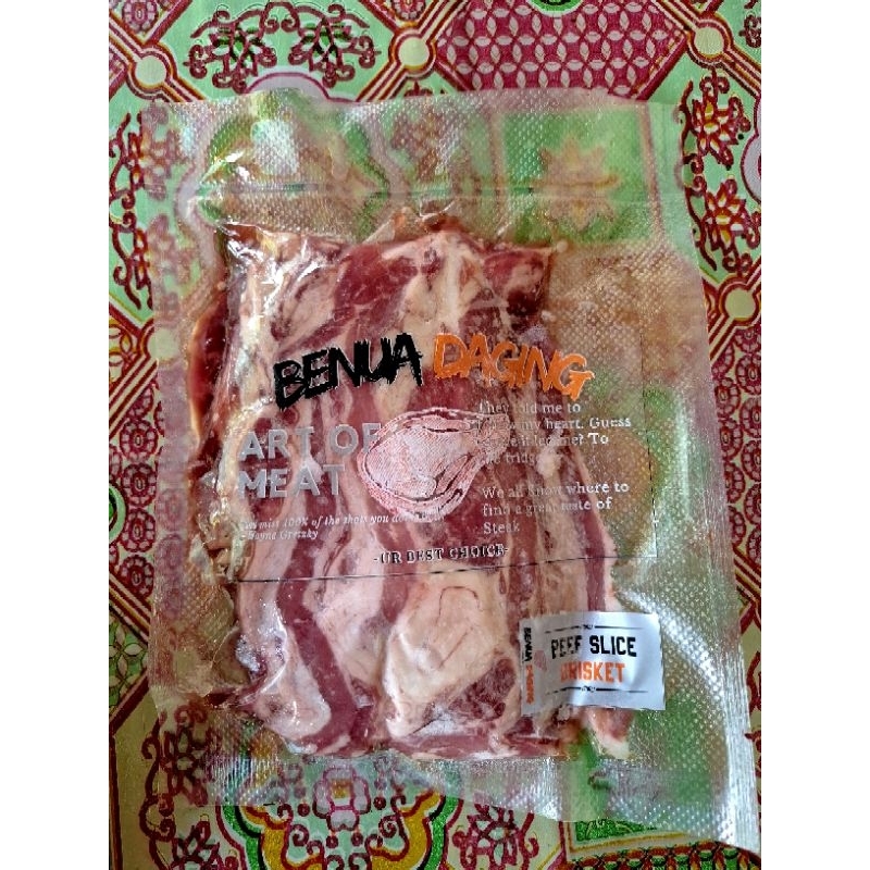 

Daging Slice Brisket Aussie 250g
