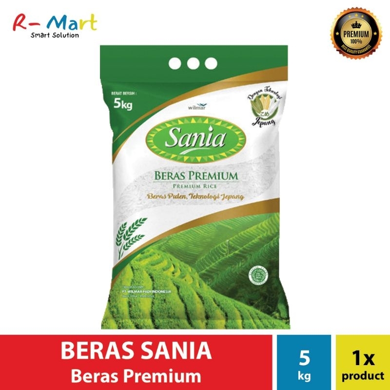 

BERAS SANIA BERAS PREMIUM 5 KG