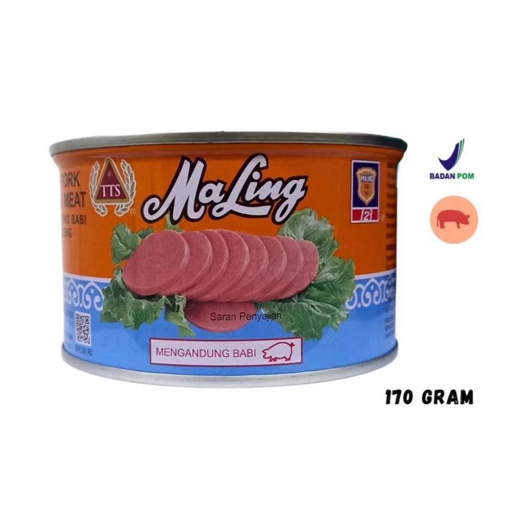 

JKL Maling TTS / Pork Meat Babi 397gr dan 170gr