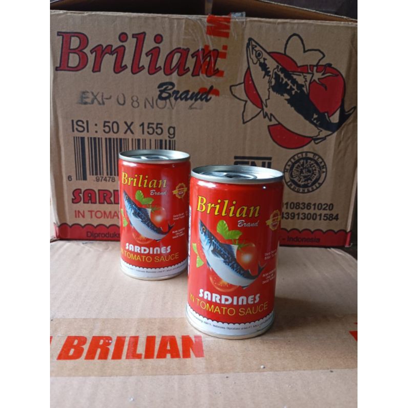 

Paket Hemat 2 Kaleng Sarden brilian 155 gr
