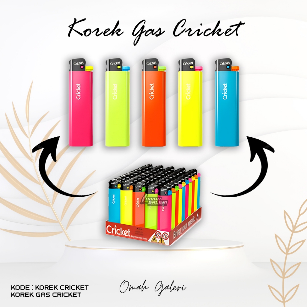 KOREK GAS CRICKET / KOREK API GAS CRICKET HARGA 1 PCS