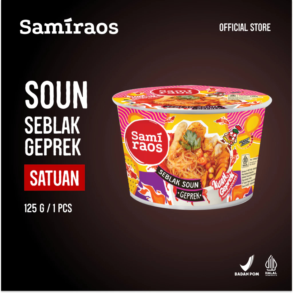 

SAMIRAOS - Soun Seblak Geprek