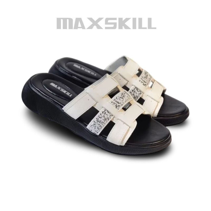 Maxskill Evelyn Sandal Wanita Wedges Rajut