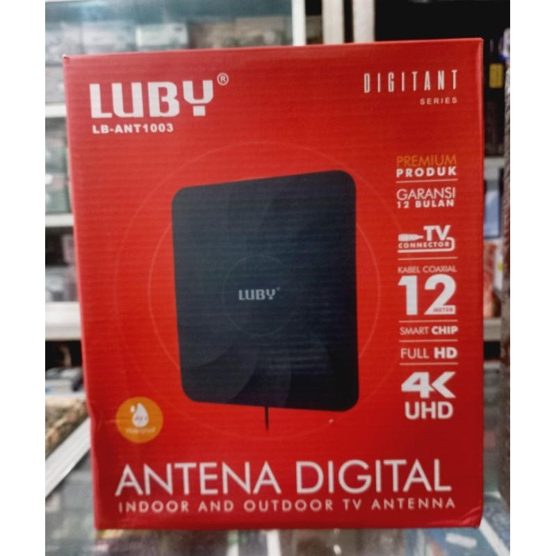 Antena TV Digital LUBY / Antena TV Indoor Dan Outdoor