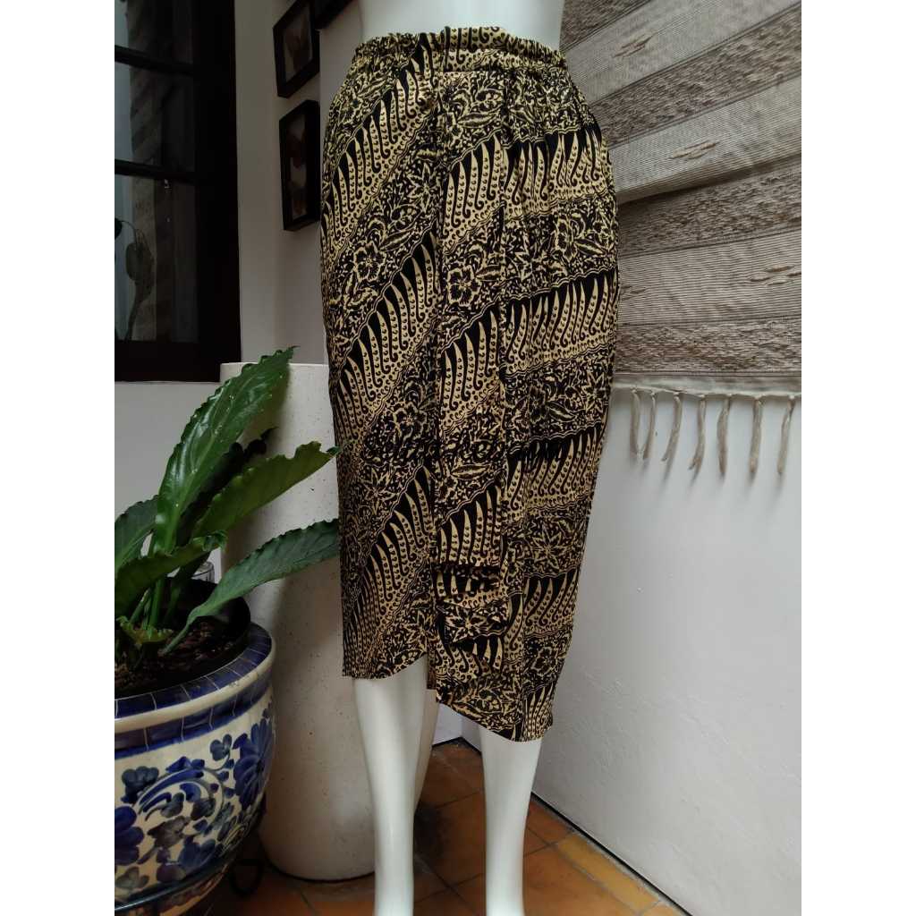 Rok 7/8 Batik Paris Dua Warna