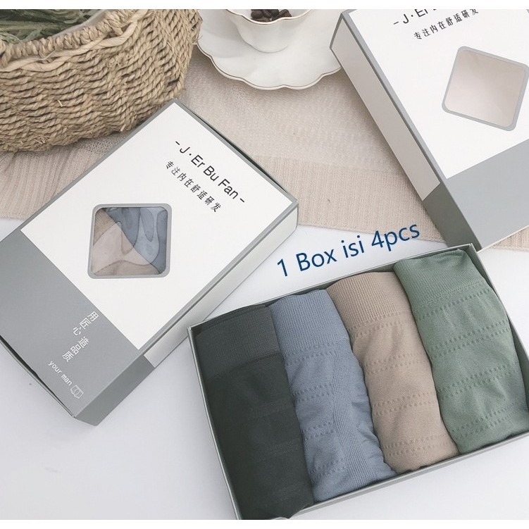 Boxer pria polos Celana dalam yang nyaman high quality CD pria