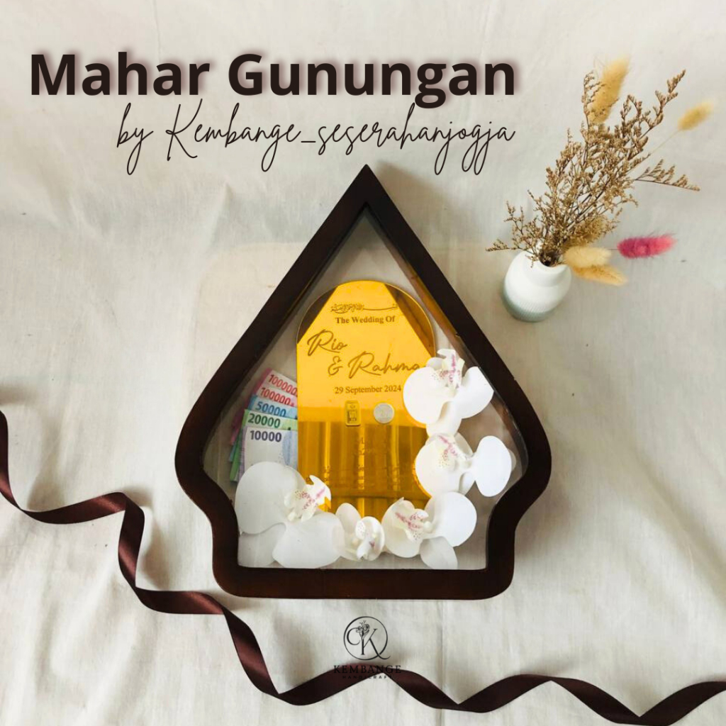 PIGURA MAHAR GUNUNGAN/PIGURA MAHAR/PIGURA MAHAR CUSTOM/MAHAR PERNIKAHAN/BINGKAI MAHAR/MAHAR MURAH
