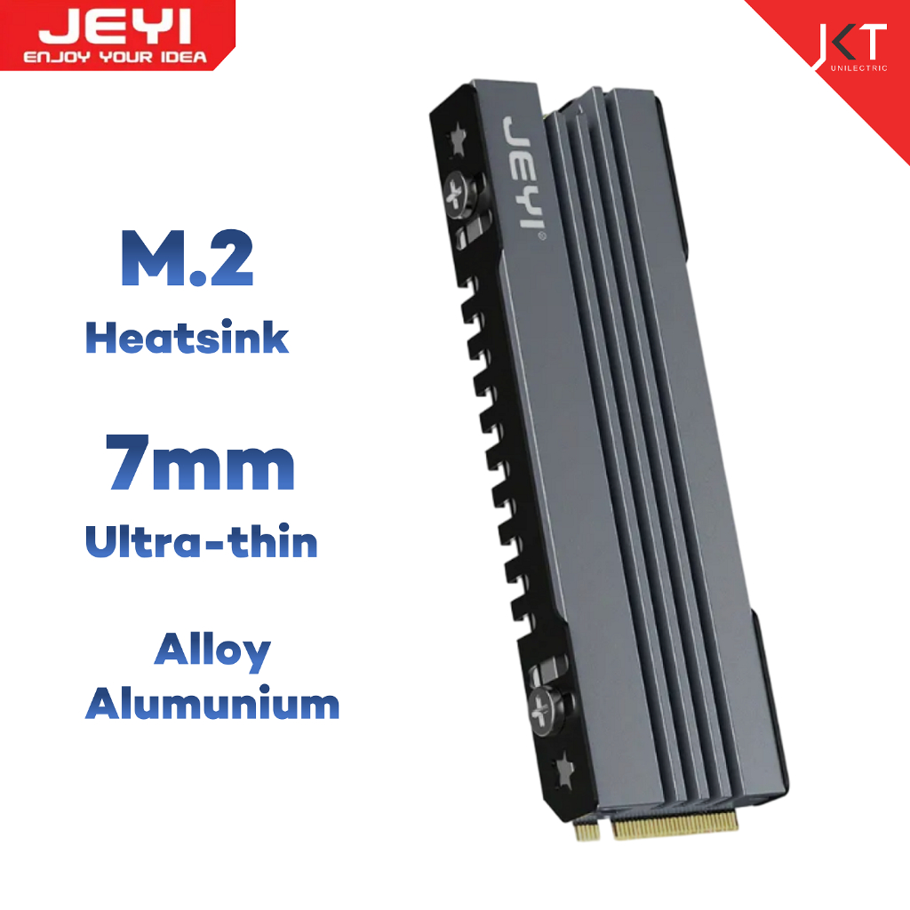 Heatsink NVMe SSD M.2 JEYI Pendingin Aluminium - JY366