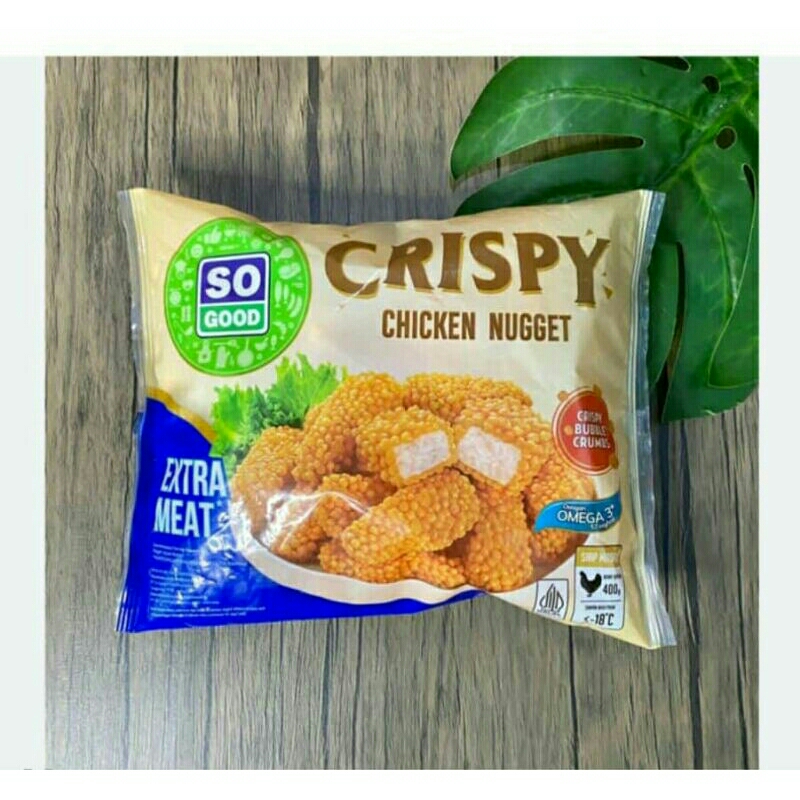 

SO Good Crispy Chicken Nugget Extra Meat 400gr