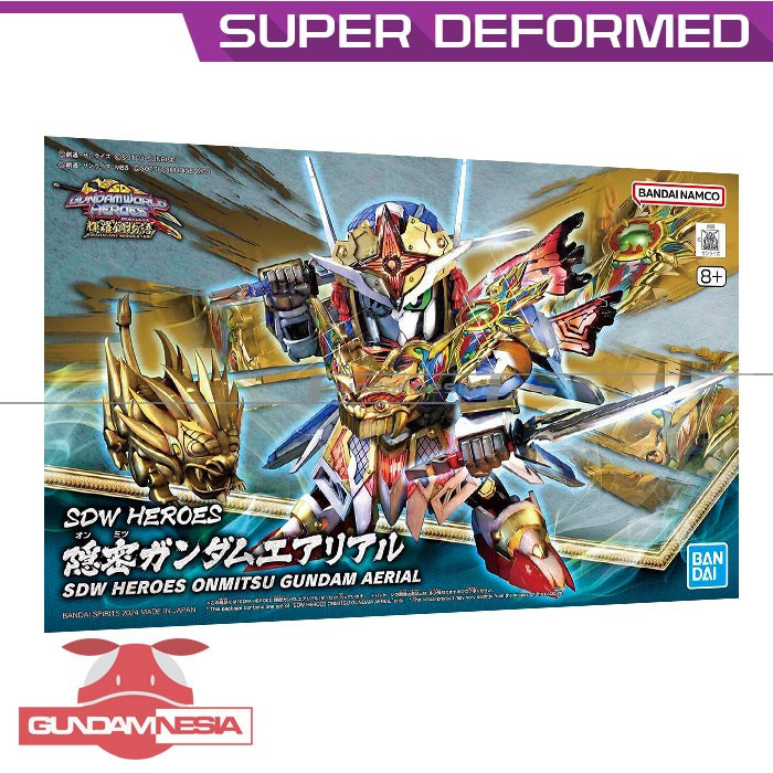 [SD] Onmitsu Gundam Aerial (SD World Heroes SDW)