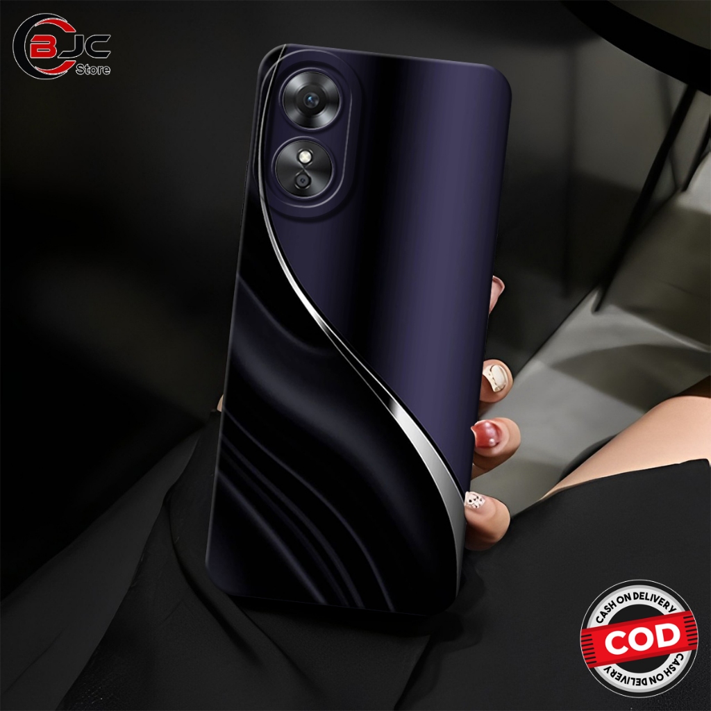 Casing Untuk OPPO A17 Case OPPO A17 Terbaru Softcase OPPO A17 Kesing OPPO A17 Silikon Procamera Maca