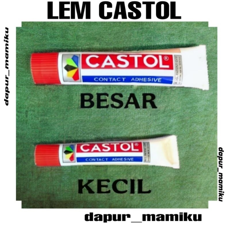 

DAPURMAMIKU Lem Castol Besar Kecil