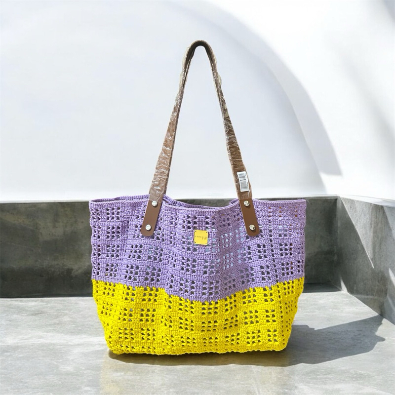 Tote bag Rajut | Korean net bag | Tote bag jaring | Tas rajut model Net bag