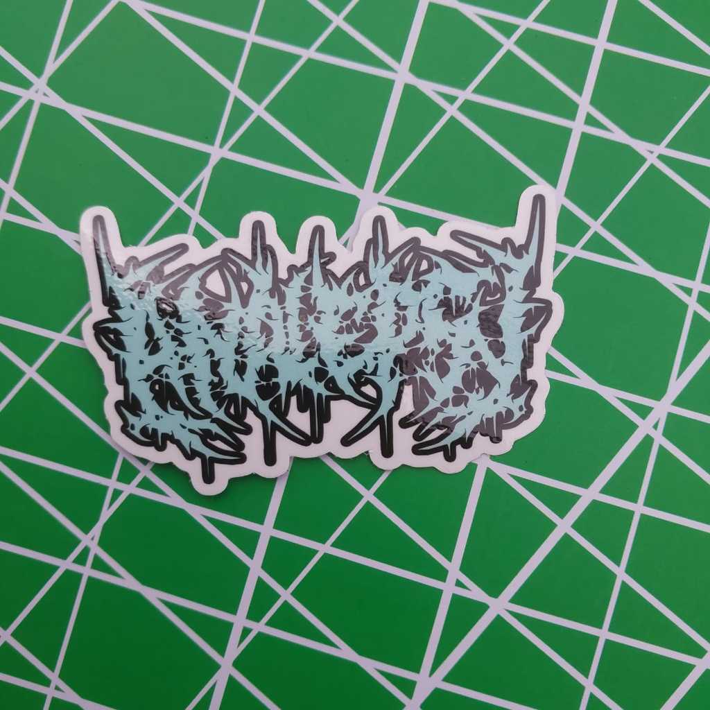

Stiker Analepsy Logo - Sticker Band Death Metal - Stiker Cutting