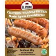 

EL PRIMO CHICKEN FRANKFUTER 5 / 500 GR