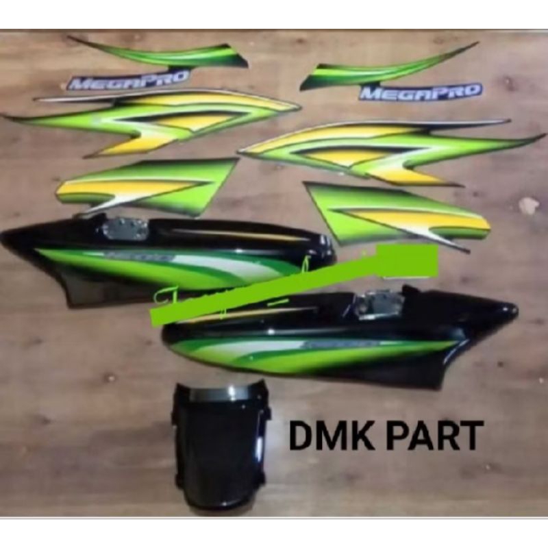 cover body megapro hiu/megapro lama set setriping