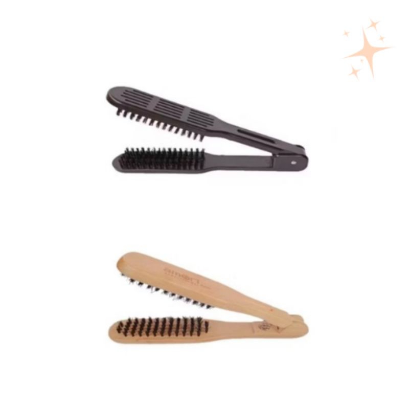 Sisir Catok Hair Styling Hairstyling Penata Pembentuk Pelurus Catokan Catok Rambut Tahan Panas Heat 