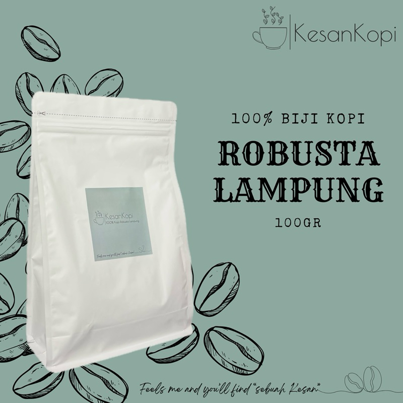 

Bubuk Kopi Robusta Lampung Petik Merah 100 gr