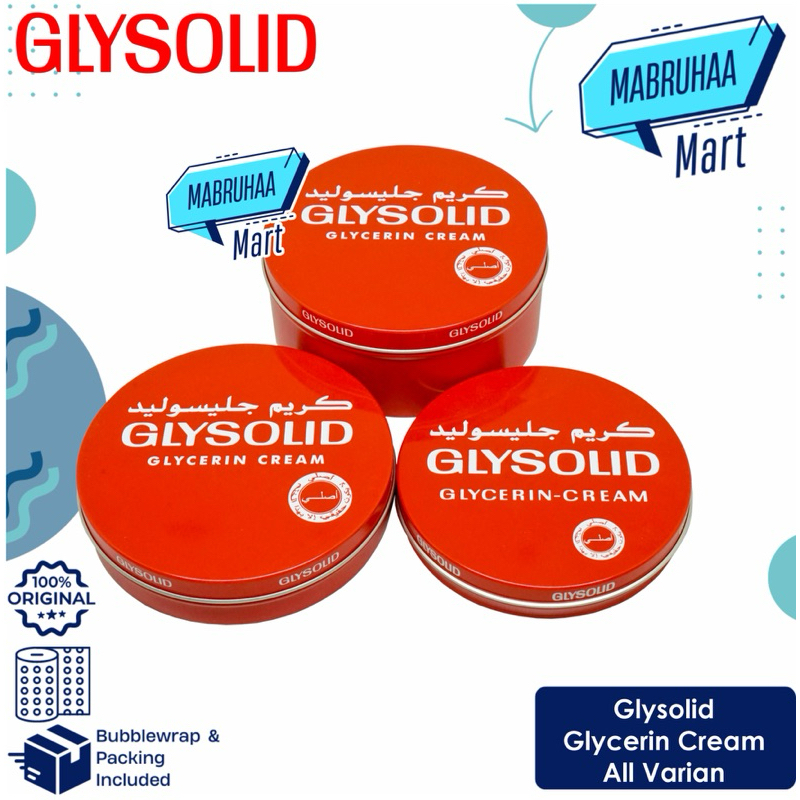 Krim Glysolid Glycerin Cream Original Berkualitas Asli BPOM