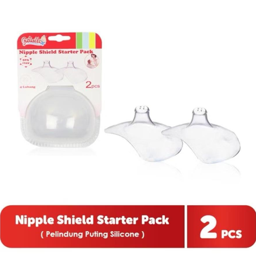 RELIABLE Nipple Shield Starter Pack / Pelindung Puting Susu