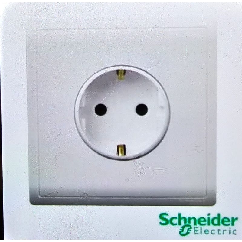 SCHNEIDER STOP KONTAK PIENO PUTIH