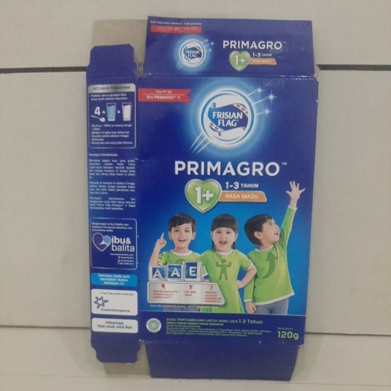 

Kardus Susu Bekas Frisian Flag Primagro 1+ (NO VOUCHER)