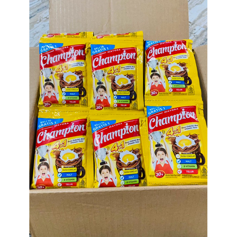 

Energen Champion 1 dus / 12 Renceng viral enak