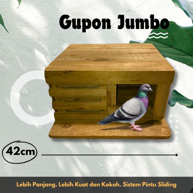 MKC Letsgoo | Gupon Merpati Jumbo Kandang Burung Dara Pagupon Murah Gupon Dara Kandang Kayu