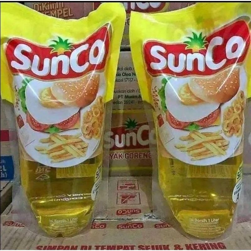 

MAX CO 1 KARTON / Sunco Minyak Goreng Refill 1 Liter ISI 12