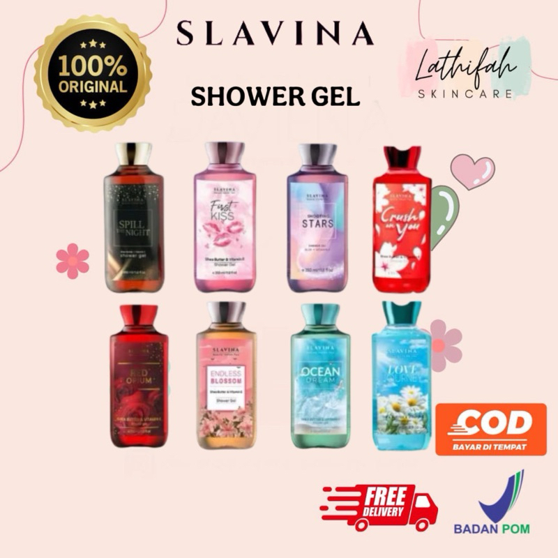 SLAVINA SHOWER GEL | SLAVINA MAKASSAR