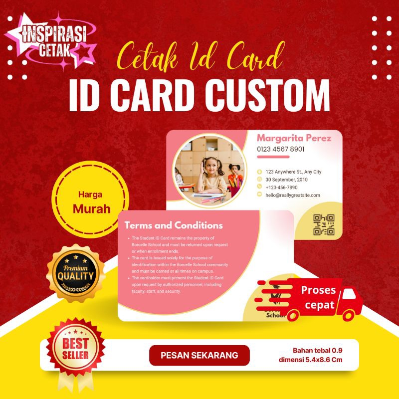 

Cetak Kartu PELAJAR / ID CARD CUSTOM / KARTU ANGGOTA / KARTU MEMBER / KARTU PONDOK