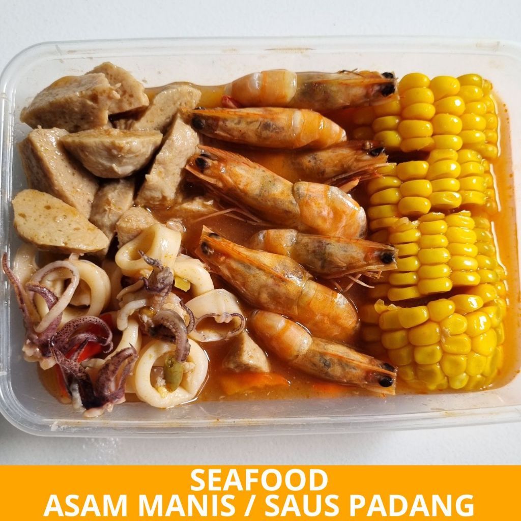 

Seafood Asam Manis / Saus Padang Special - Arviansyah Seafood Surabaya